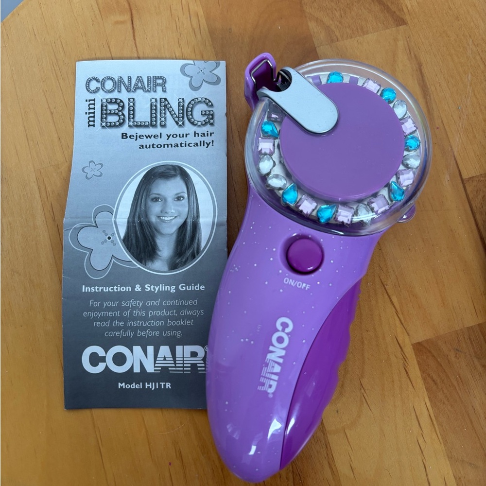 Conair Mini Bling Hair Bejeweling Tool - Purple